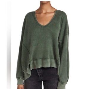 Free People We the Free Buttercup Thermal/size S